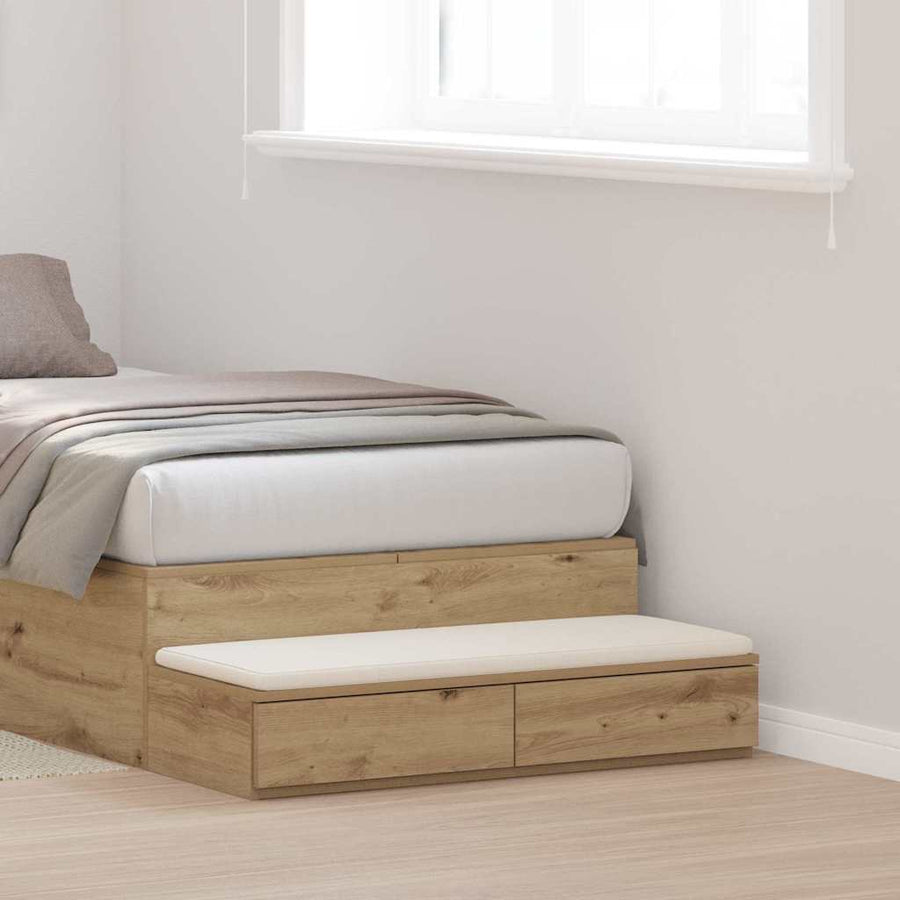 Bedlades Met Lade 75 x 36,5 x 16,5 cm
