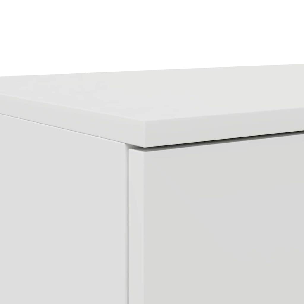 Bedlades met lade Wit 160 x 36,5 x 16,5 cm Bewerkt hout