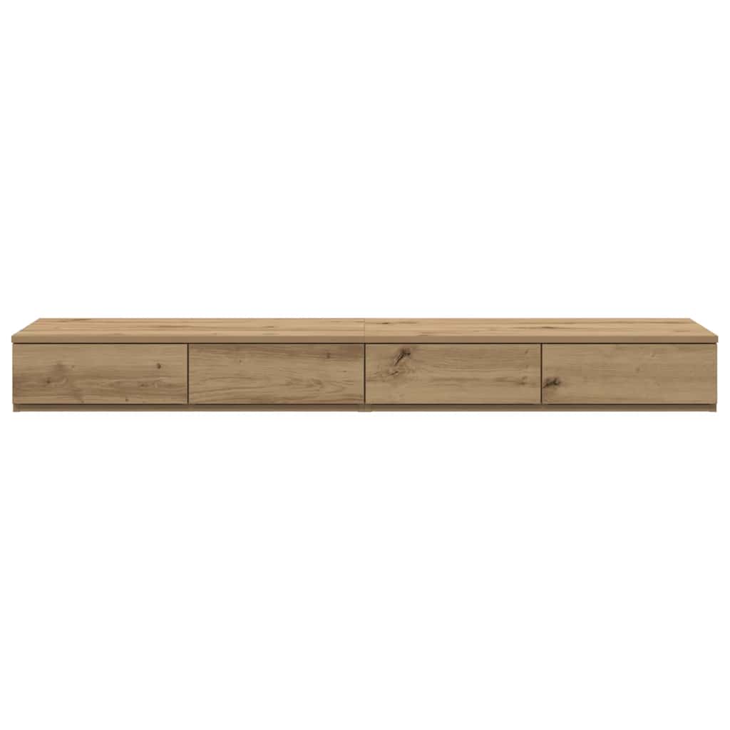 Bedlades Artisan Eiken Bewerkt Hout 160 x 36,5 x 16,5 cm