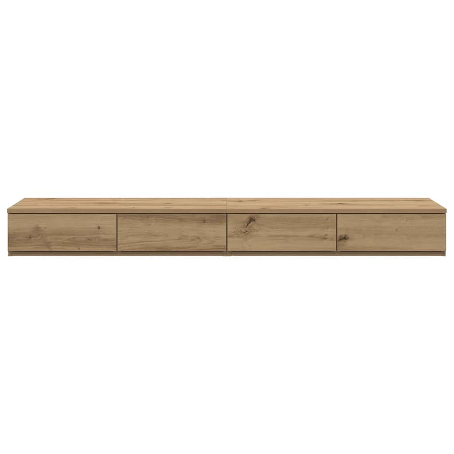 Bedlades Artisan Eiken Bewerkt Hout 160 x 36,5 x 16,5 cm