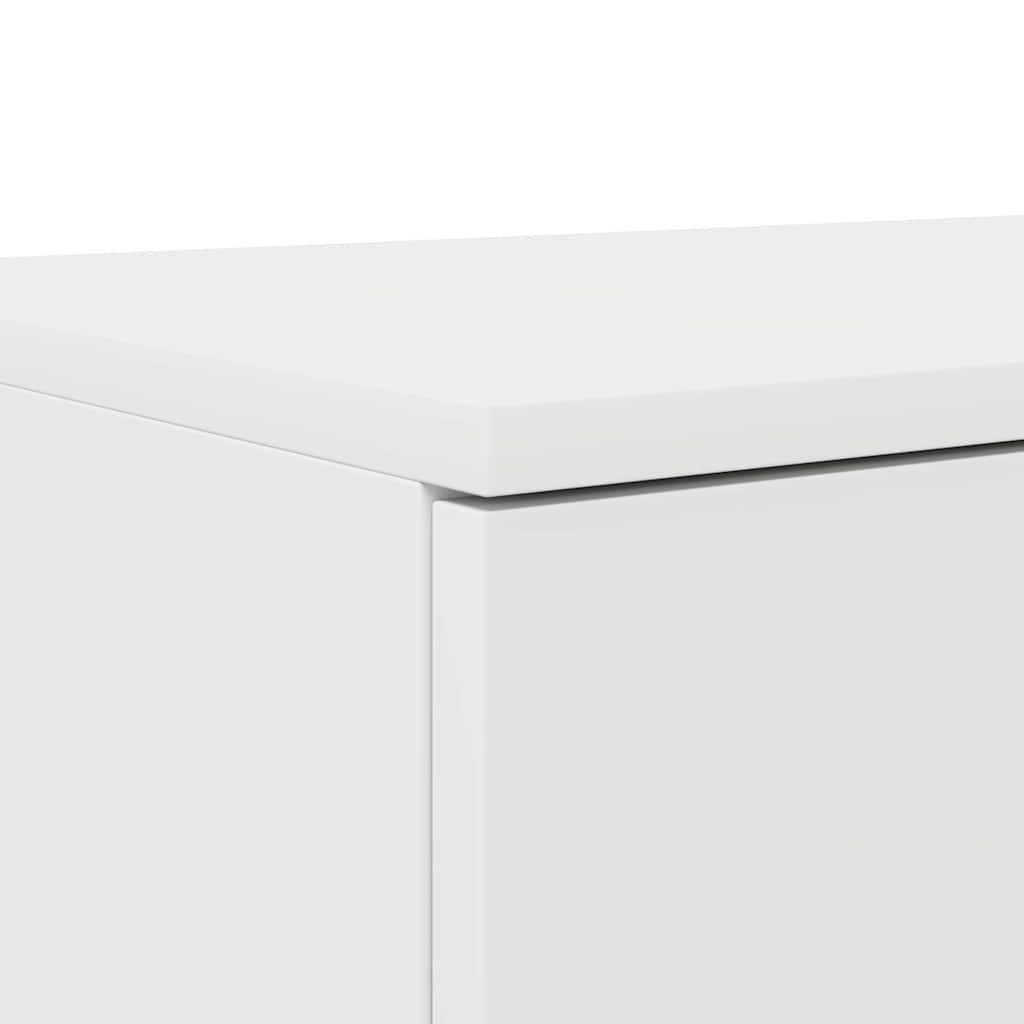 Bedlades met lade Wit 180 x 36,5 x 16,5 cm Bewerkt hout