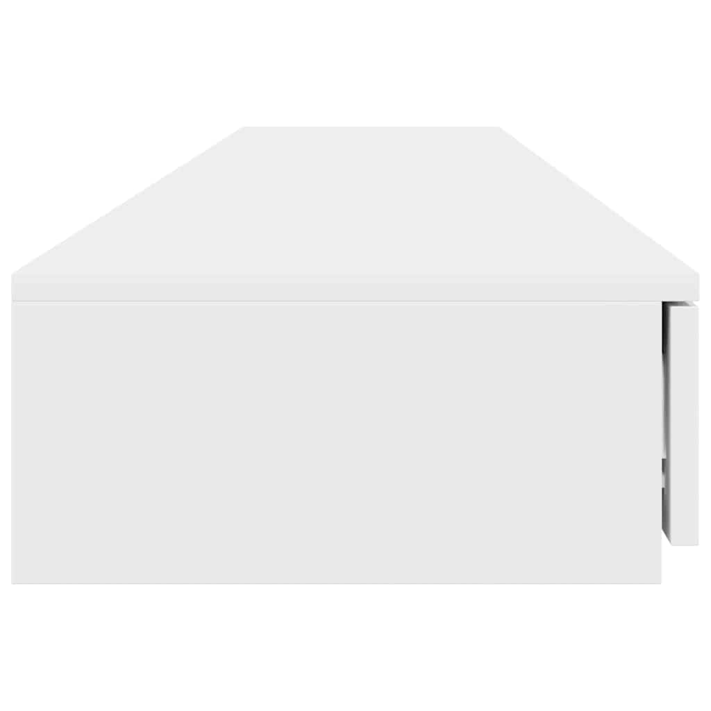 Bedlades met lade Wit 180 x 36,5 x 16,5 cm Bewerkt hout