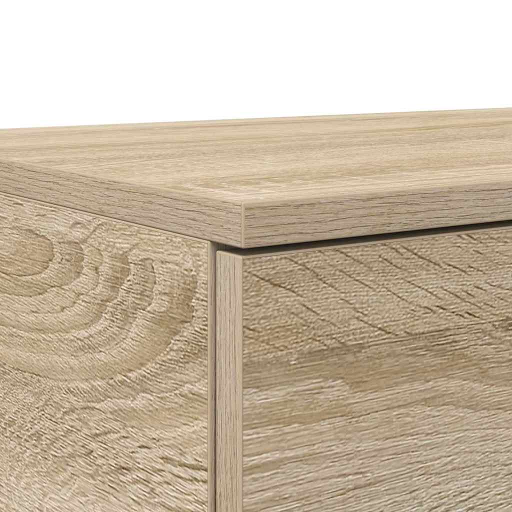 Bedlades Sonoma Eiken 180 x 36,5 x 16,5 cm Bewerkt hout