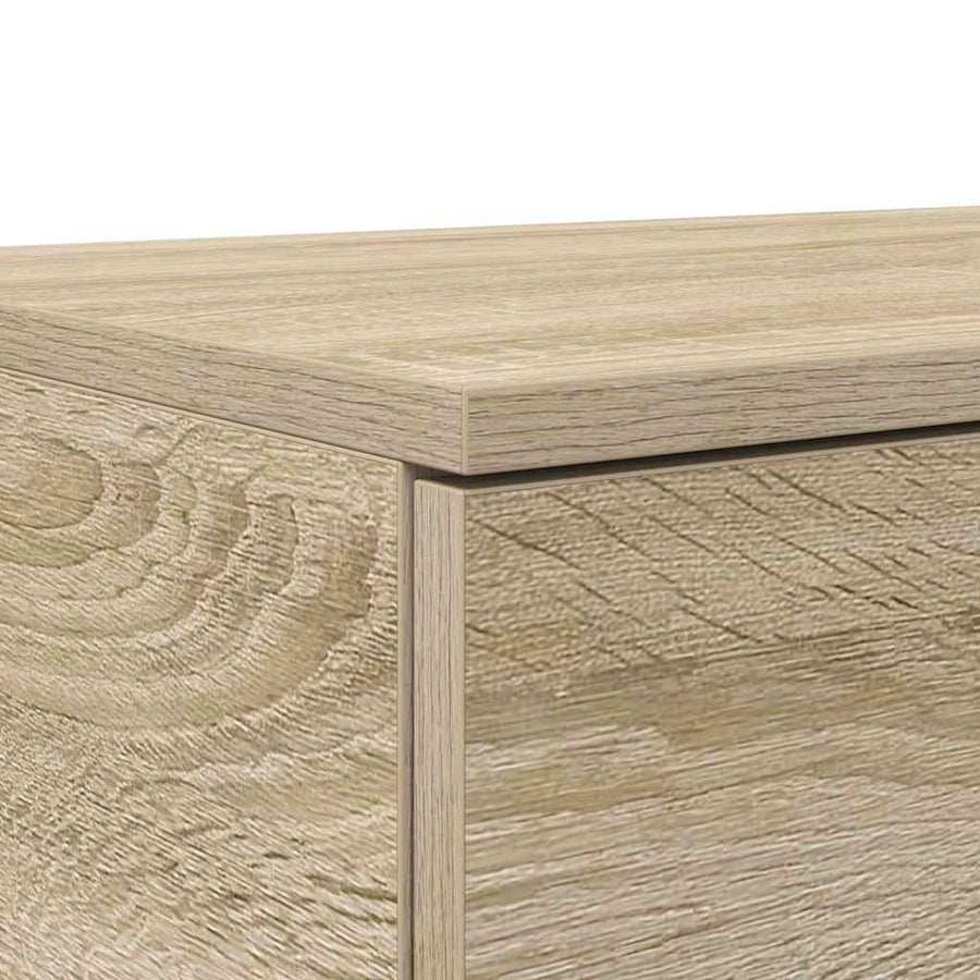Bedlades Sonoma Eiken 180 x 36,5 x 16,5 cm Bewerkt hout
