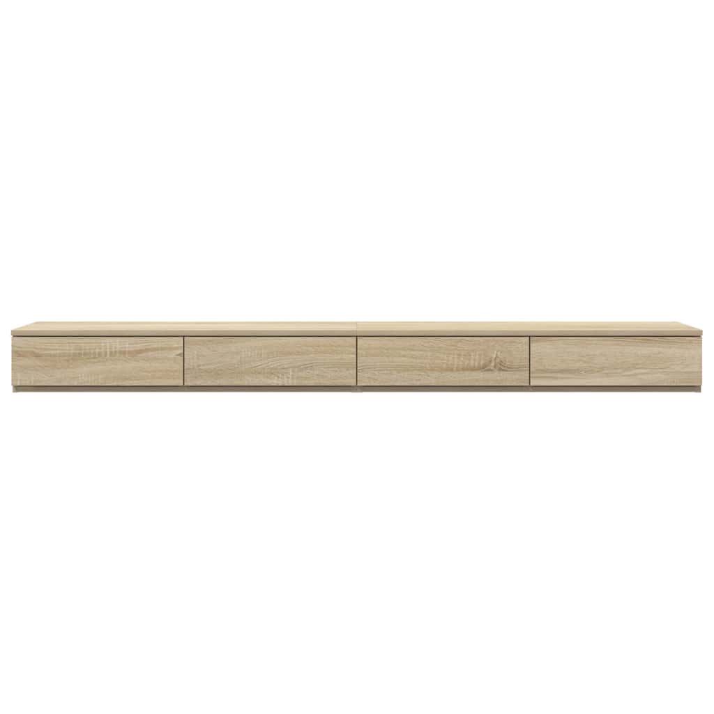 Bedlades Sonoma Eiken 180 x 36,5 x 16,5 cm Bewerkt hout