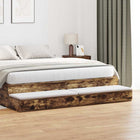 Bedlades gerookt eiken 180x36.5x16.5 cm