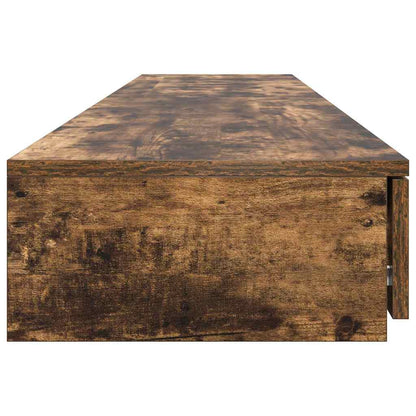 Bedlades Gerookt eiken 180 x 36,5 x 16,5 cm Bewerkt hout
