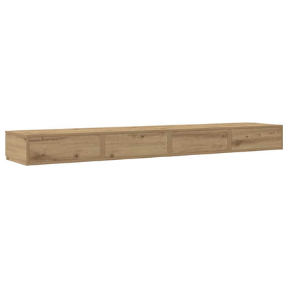 Bedlades Artisan Eiken Bewerkt Hout 180 x 36,5 x 16,5 cm