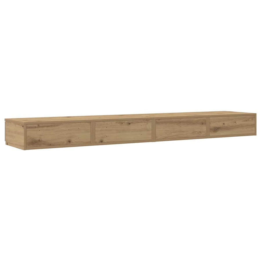 Bedlades Artisan Eiken Bewerkt Hout 180 x 36,5 x 16,5 cm