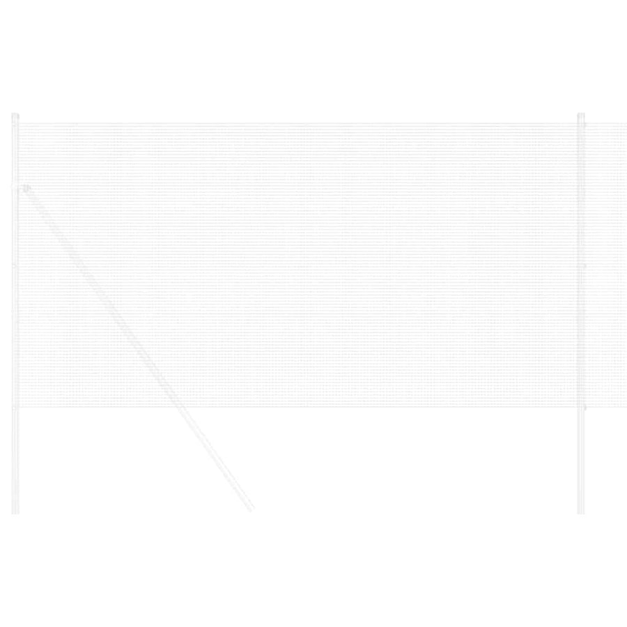 Gelaste draadhek Zilver 0.4 x 10 m
