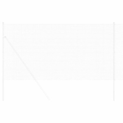 Gelaste draadhek Zilver 0.4 x 10 m