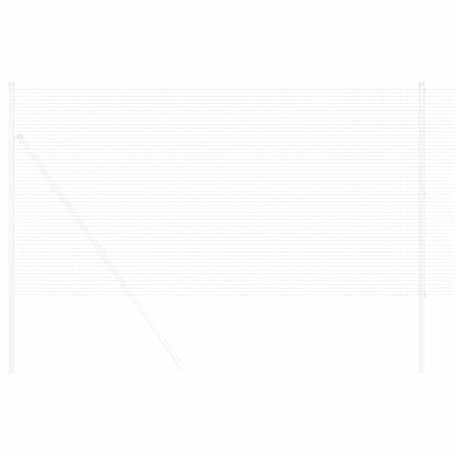 Gelaste draadhek Zilver 0.4 x 10 m