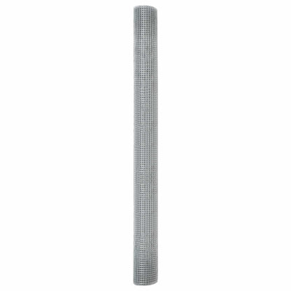 Gelaste draadhek Zilver 1.5 x 10 m
