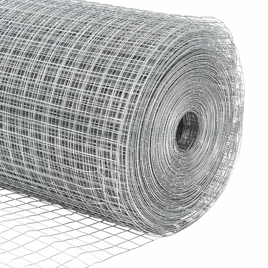Gelaste draadhek Zilver 1.4 x 25 m