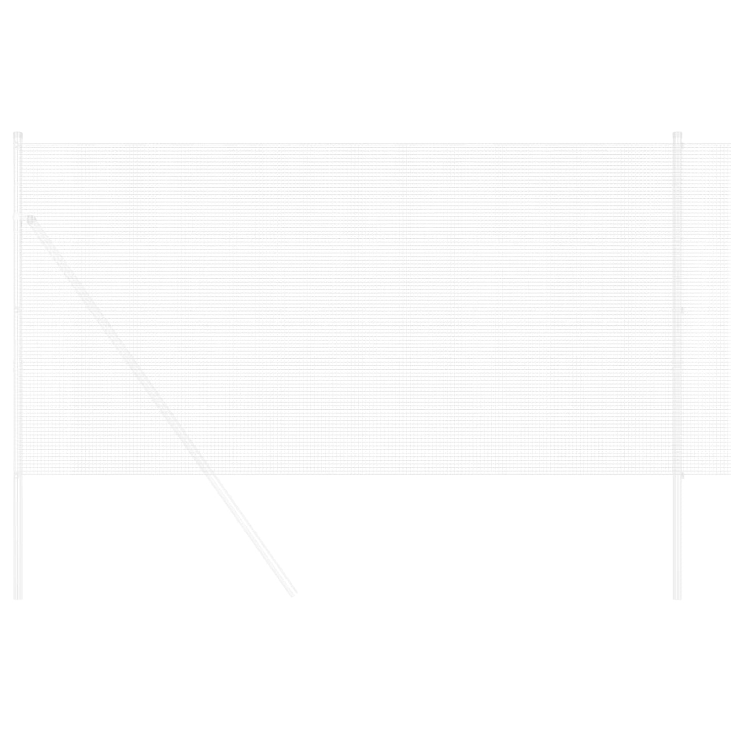 Gelaste draadhek Zilver 1.2 x 50 m