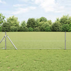 Welded Wire Fence Silver 0.4 x 100 m