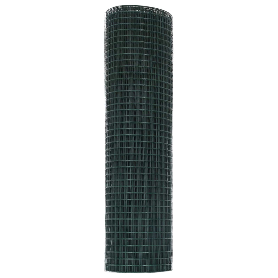 Gelaste draadhek Groen 0.6 x 10 m