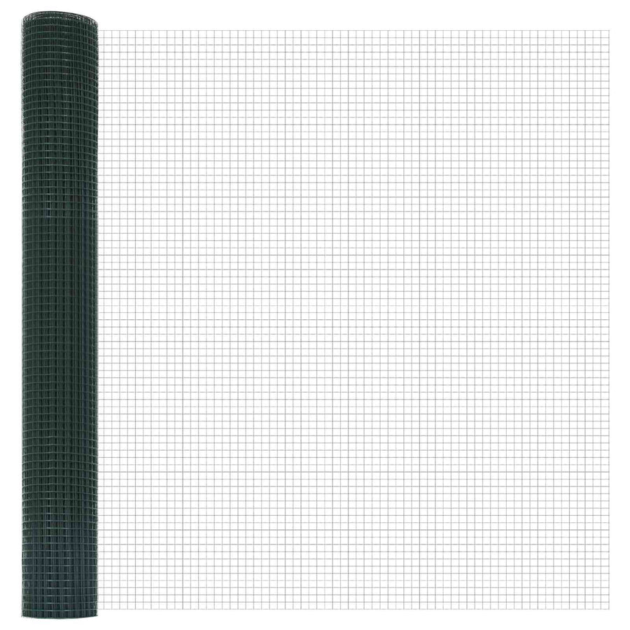 Gelaste draadhek Groen 1.2 x 10 m