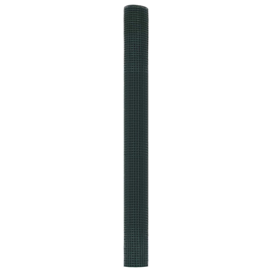 Gelaste draadhek Groen 1.5 x 10 m