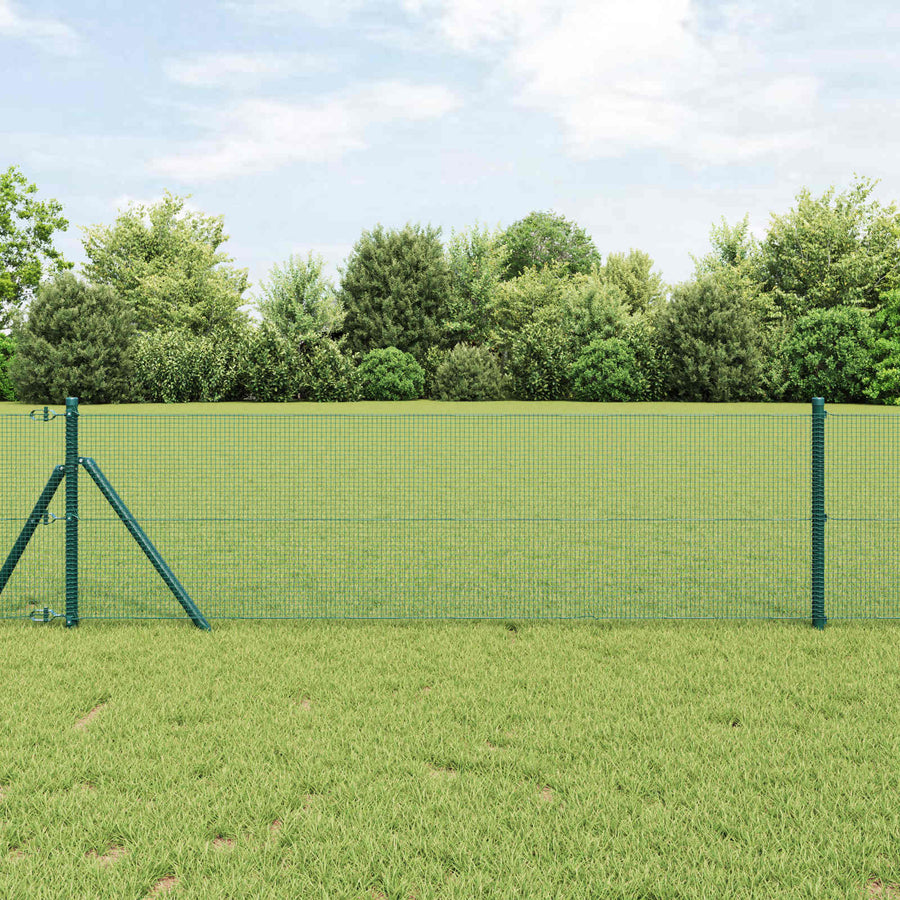 Gelaste draadhek Groen 0.6 x 25 m