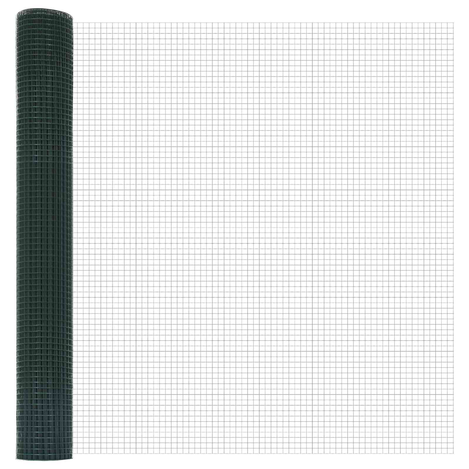 Gelaste draadhek Groen 1.2 x 25 m
