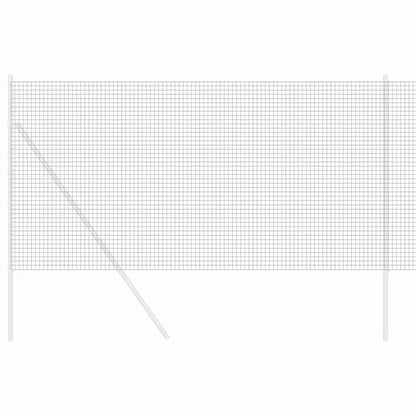 Gelaste draadhek Grijs 1.4 x 10 m