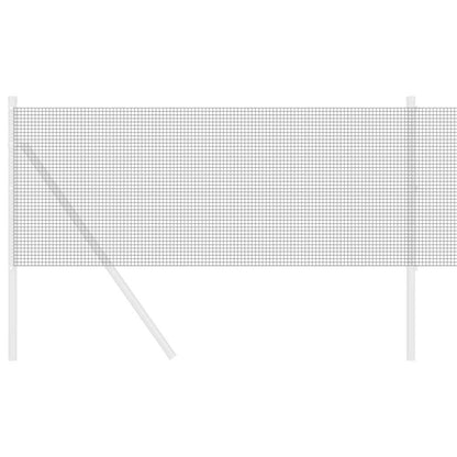 Gelaste draadhek Grijs 0.4 x 50 m