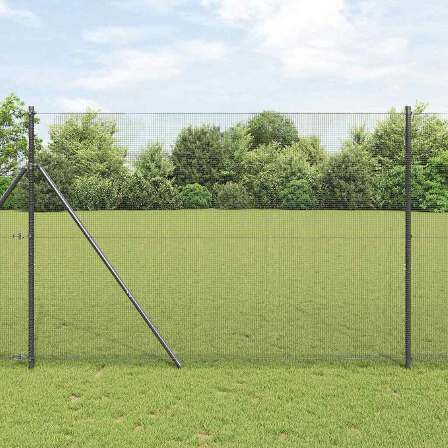Gelaste draadhek Grijs 1.5 x 50 m