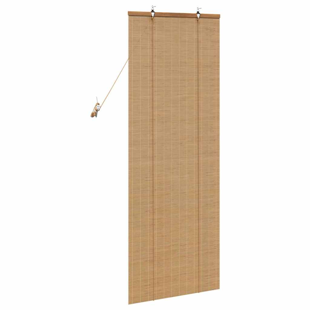 Raambuiten & Gordijnen Licht Bruin 60 x 160 cm Bamboe