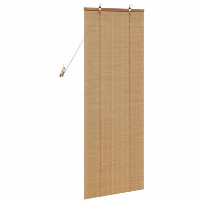 Raambuiten & Gordijnen Licht Bruin 60 x 160 cm Bamboe