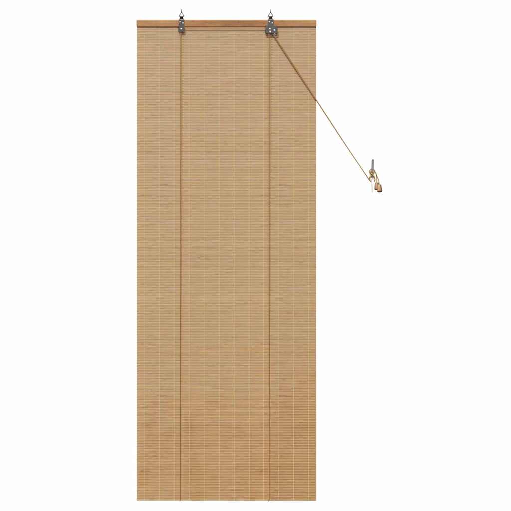 Raambuiten & Gordijnen Licht Bruin 60 x 160 cm Bamboe