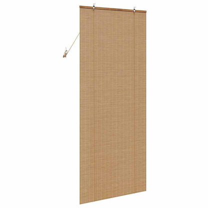 Rolgordijn Bruin 80 x 220 cm Bamboe