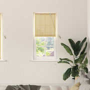 Roller blind with curtains Nature 60 x 160 cm Bamboo