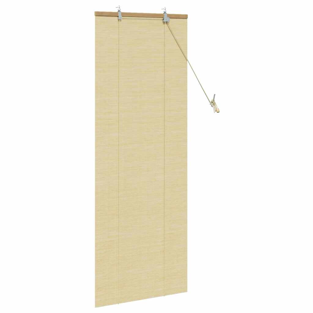 Raambuiten & Gordijnen met gordijnen Naturel 60 x 160 cm Bamboe
