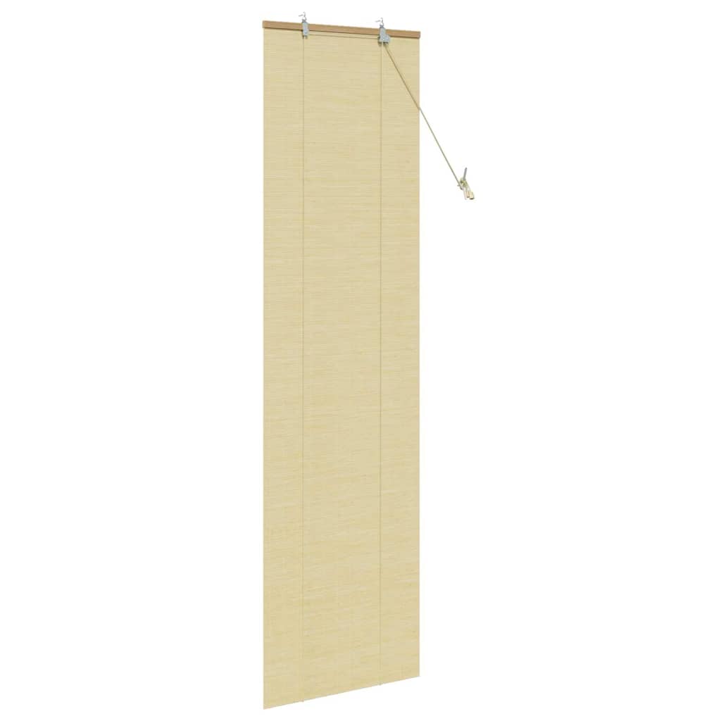 Raambuiten & Gordijnen met gordijnen Naturel 60 x 220 cm Bamboe