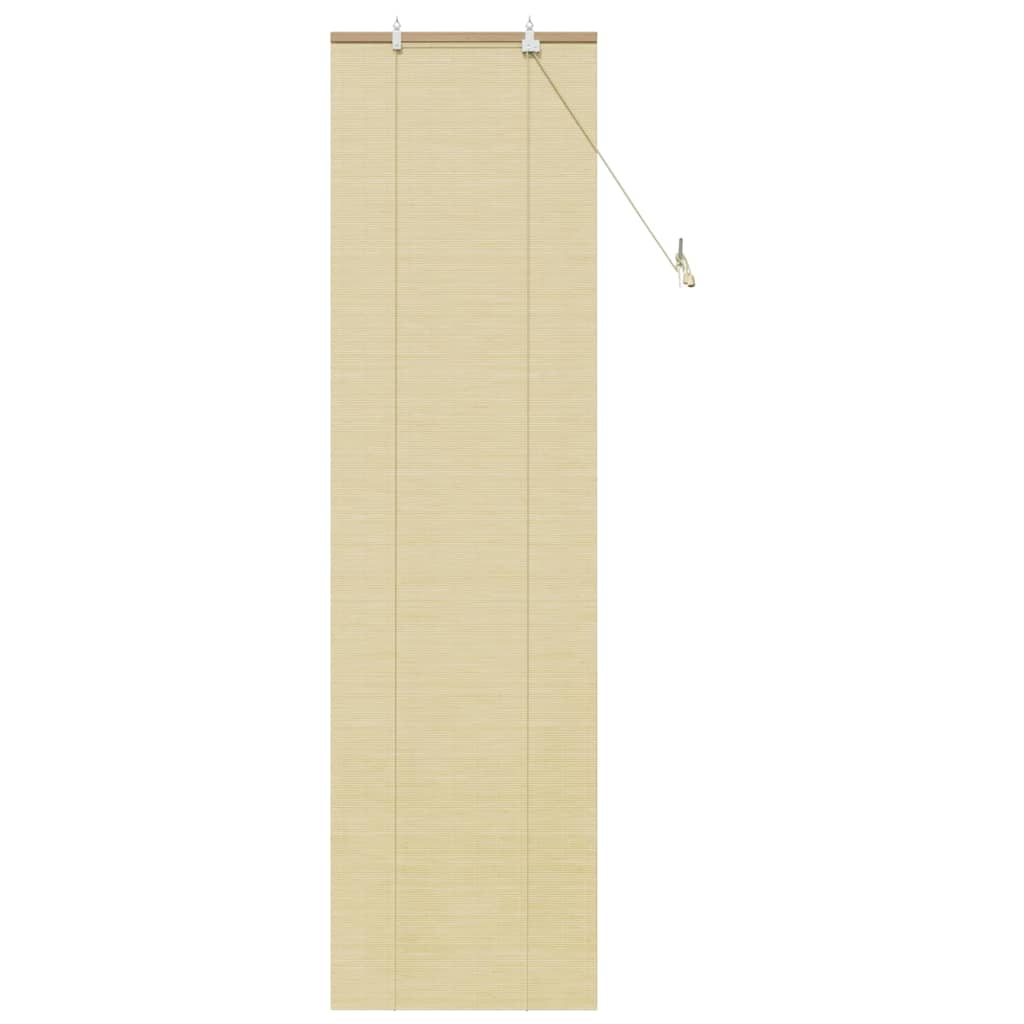 Raambuiten & Gordijnen met gordijnen Naturel 60 x 220 cm Bamboe