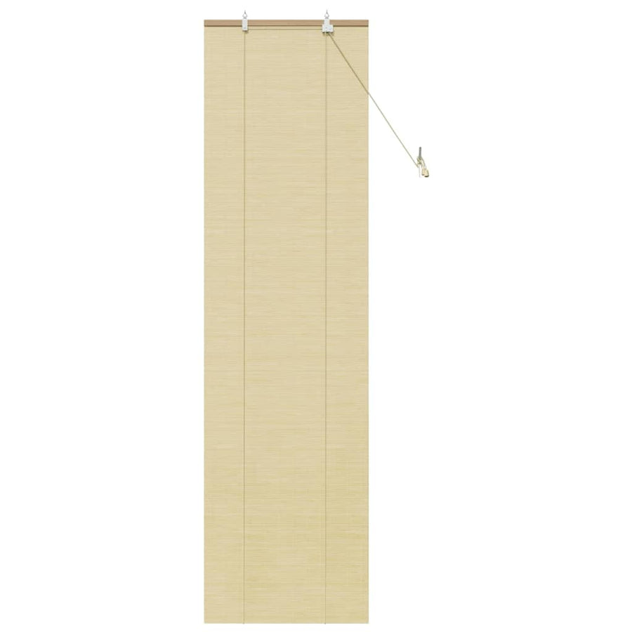 Raambuiten & Gordijnen met gordijnen Naturel 60 x 220 cm Bamboe