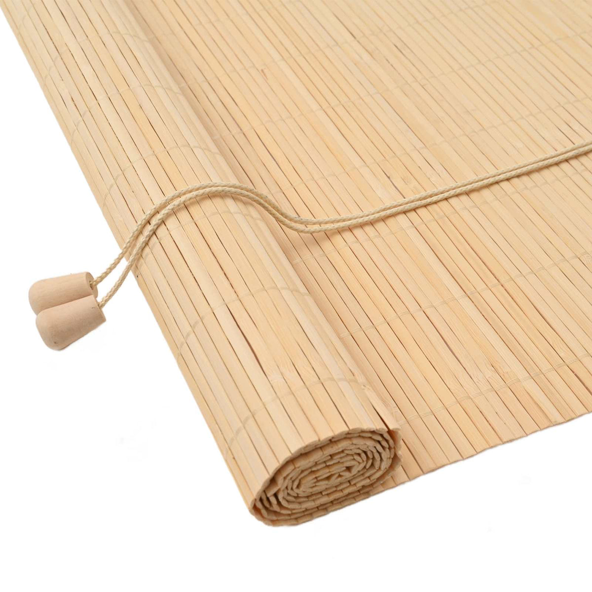 Rolgordijn Natuur 80 x 220 cm Bamboe