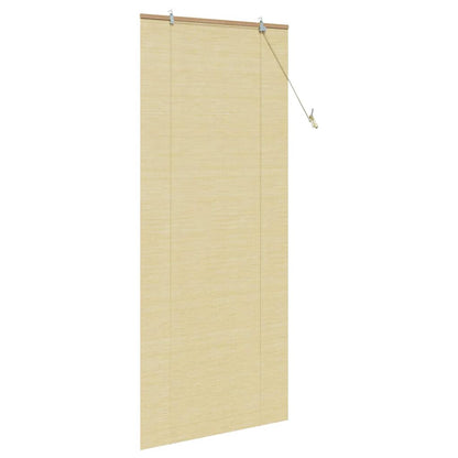 Raambuiten & Gordijnen met gordijnen Naturel 80 x 220 cm Bamboe