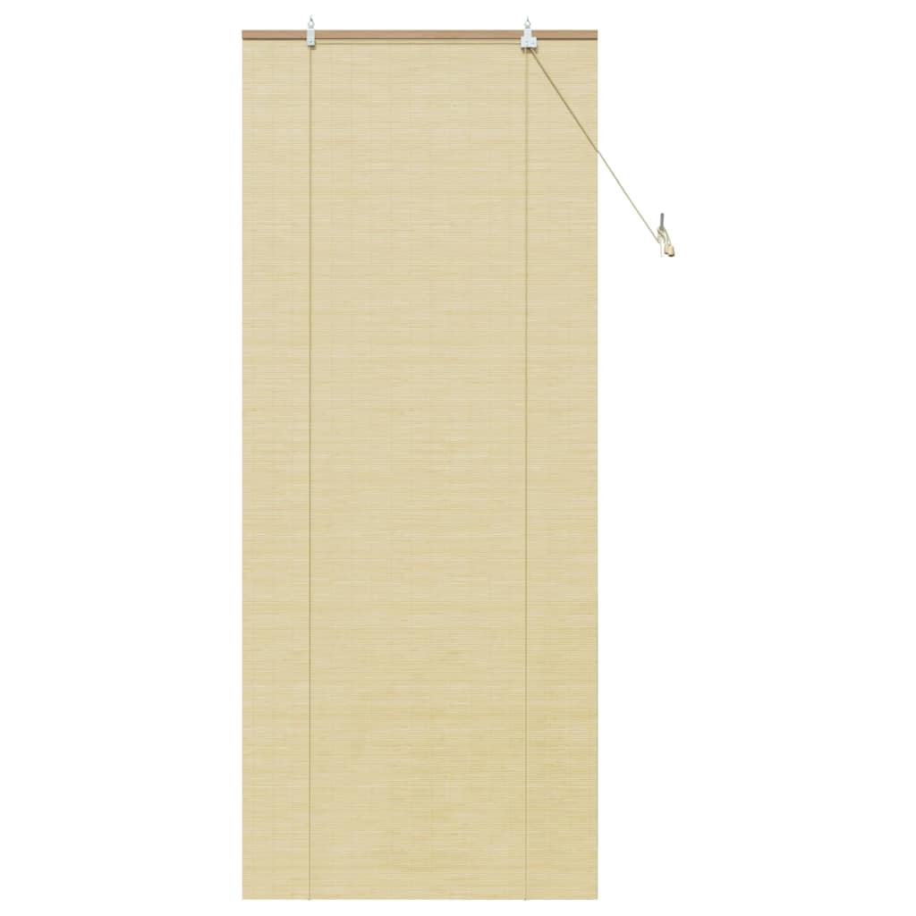 Raambuiten & Gordijnen met gordijnen Naturel 80 x 220 cm Bamboe