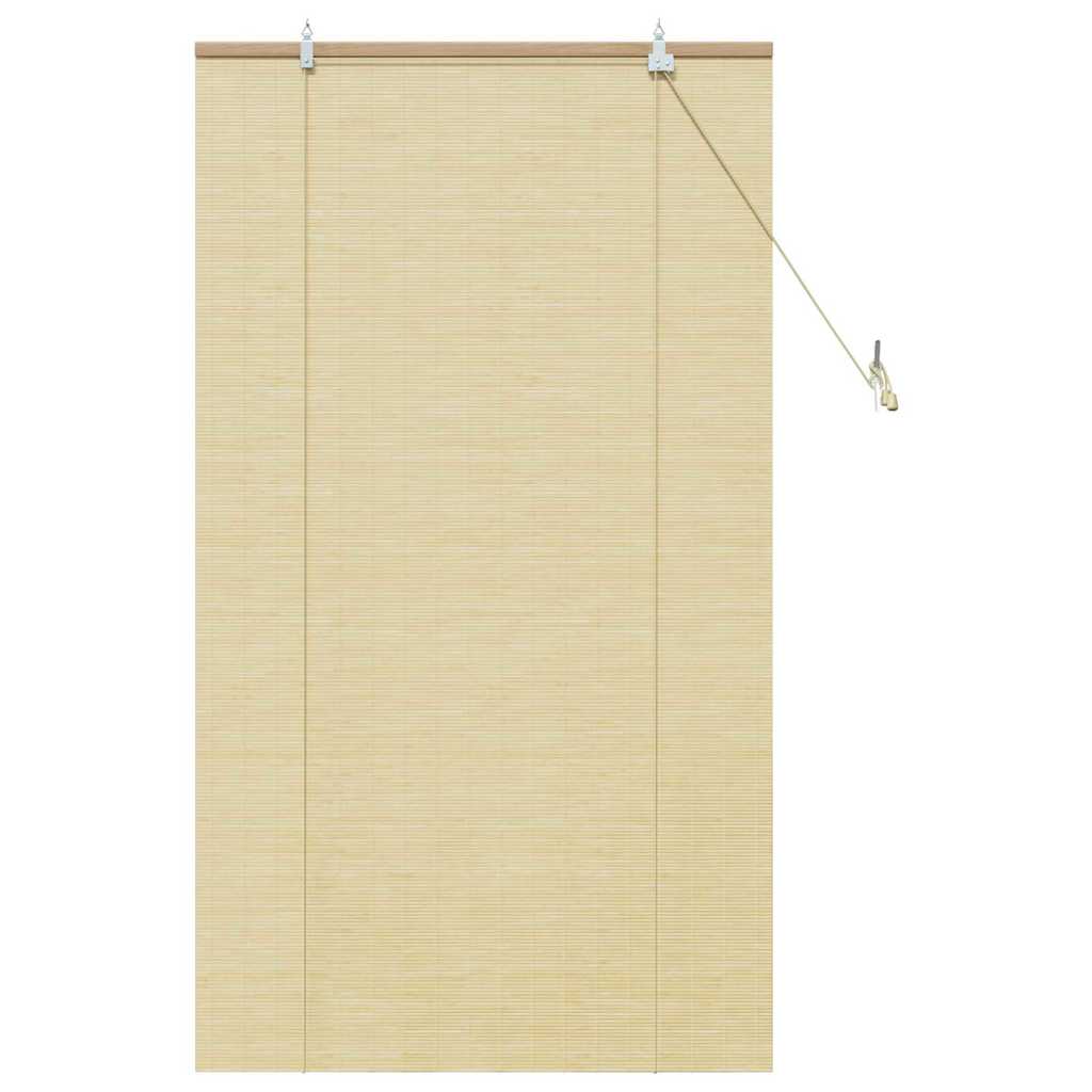 Raambuiten & Gordijnen met gordijnen Naturel 90 x 160 cm Bamboe