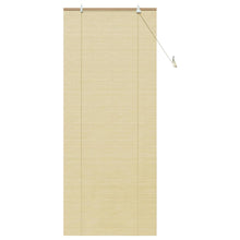 Raambuiten & Gordijnen met gordijnen Naturel 90 x 220 cm Bamboe