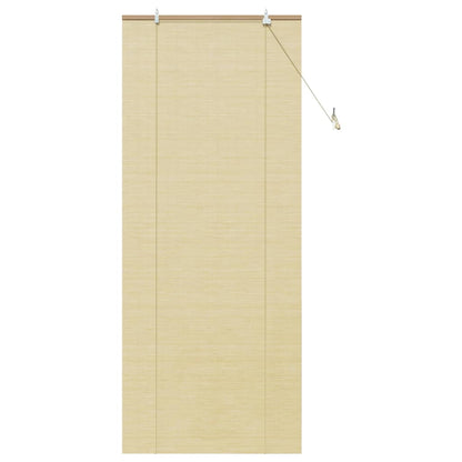 Raambuiten & Gordijnen met gordijnen Naturel 90 x 220 cm Bamboe