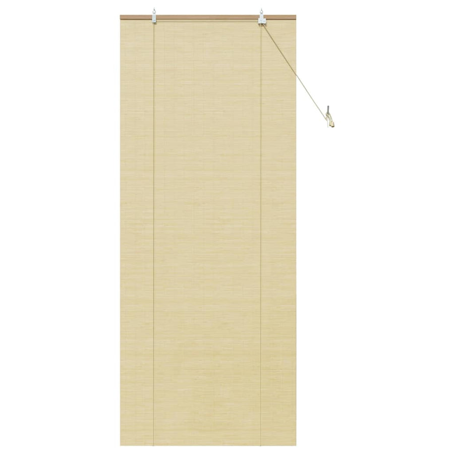 Raambuiten & Gordijnen met gordijnen Naturel 90 x 220 cm Bamboe
