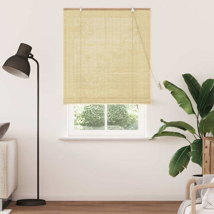 Raambuiten & Gordijnen Naturel 110 x 220 cm Bamboe