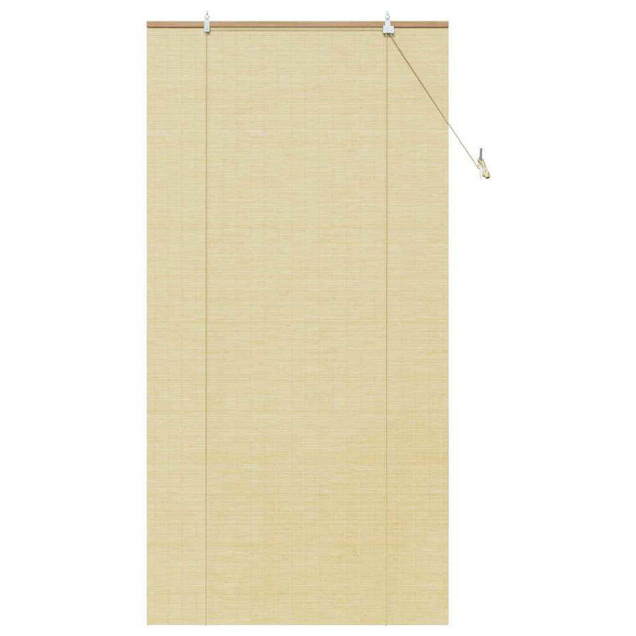Raambuiten & Gordijnen Naturel 110 x 220 cm Bamboe