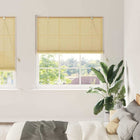 Roller blind with curtains Nature 140 x 220 cm Bamboo