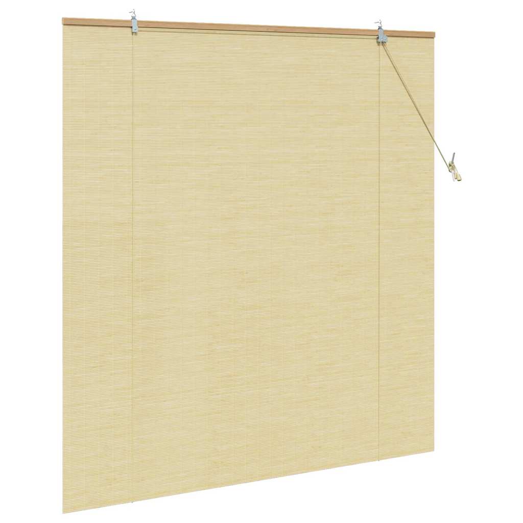 Raambuiten & Gordijnen Naturel 150 x 160 cm Bamboe
