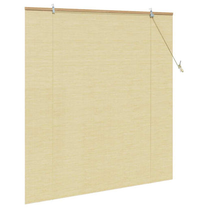Raambuiten & Gordijnen Naturel 150 x 160 cm Bamboe