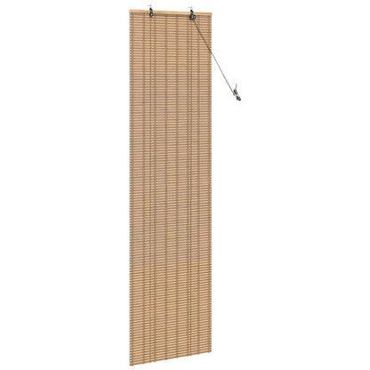 Rolgordijn met gordijnen Natuur 60 x 220 cm Bamboe